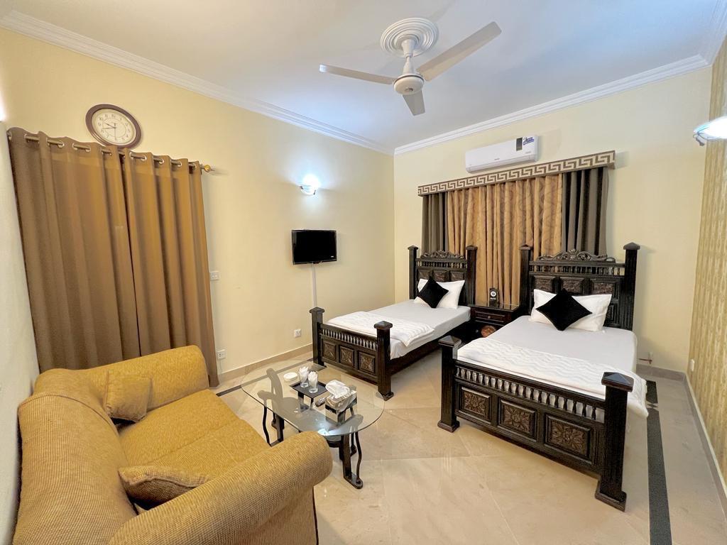 Twin share room step inn guest house Islamabad family guest house