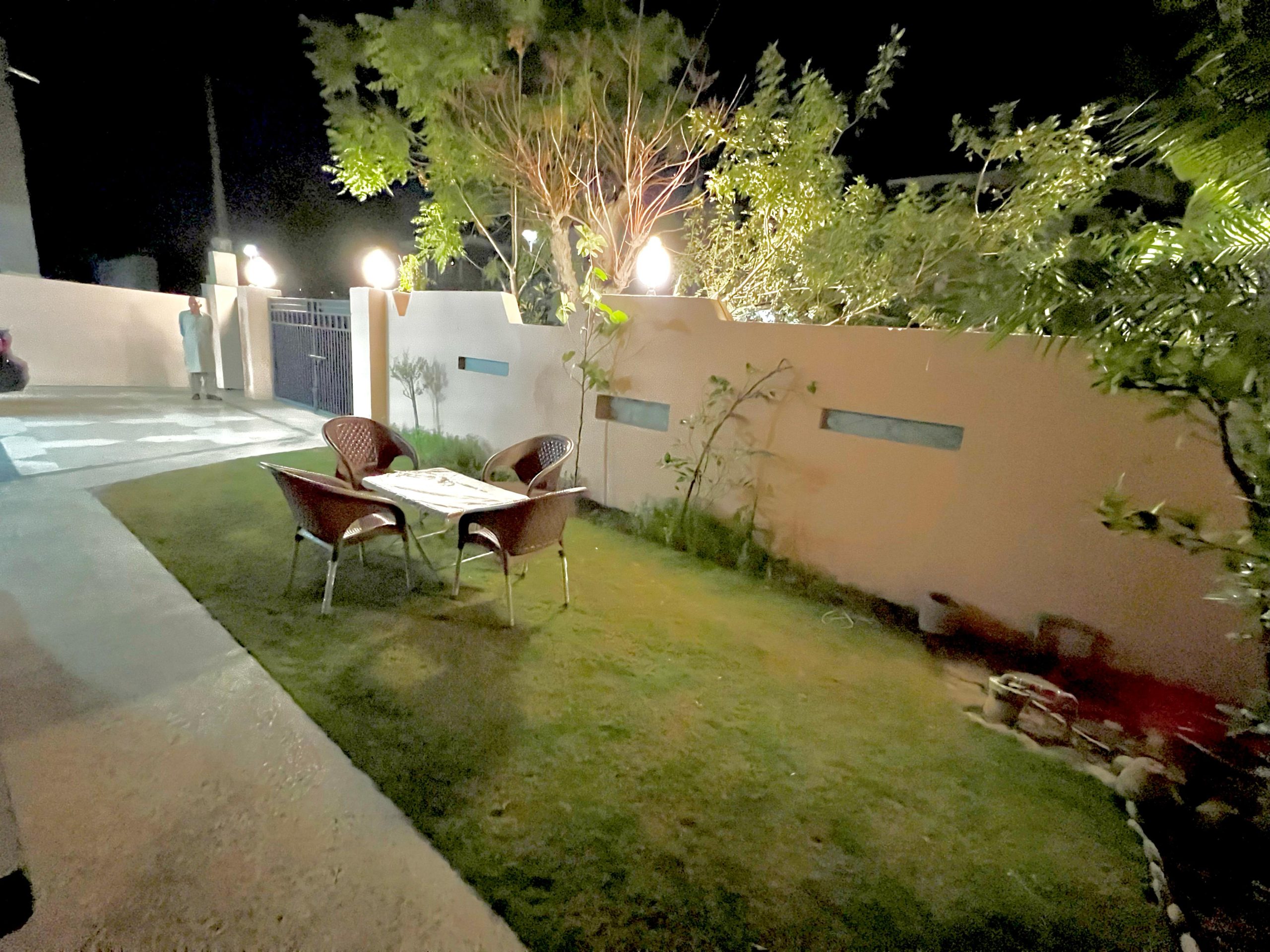 guest house Islamabad e11 step inn guest house lawn sitting area