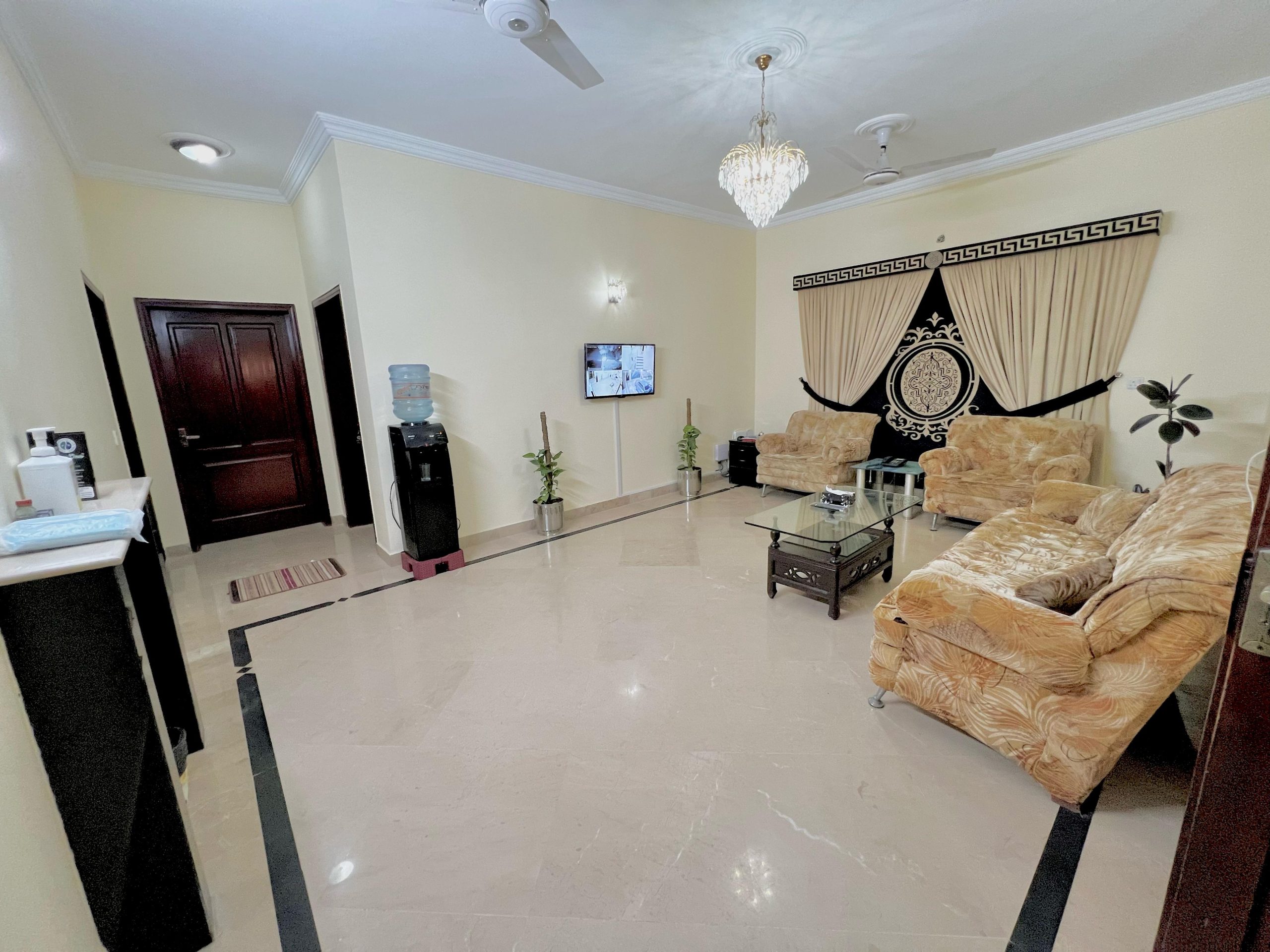 lobby reception guest house step inn Islamabad